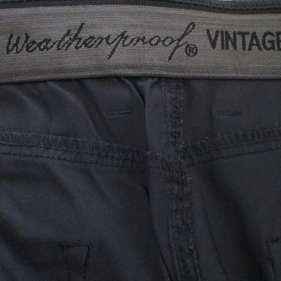 Weatherproof Vintage Mens Flat Front Blue Stretch Casual Pant - Size 34W x 30L - Picture 3 of 3